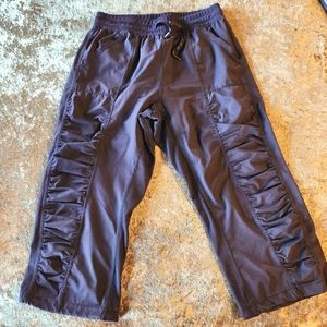 Kyodan Capri Gym Pants Black Yoga Wear Ladies Work Out Pants Size Large